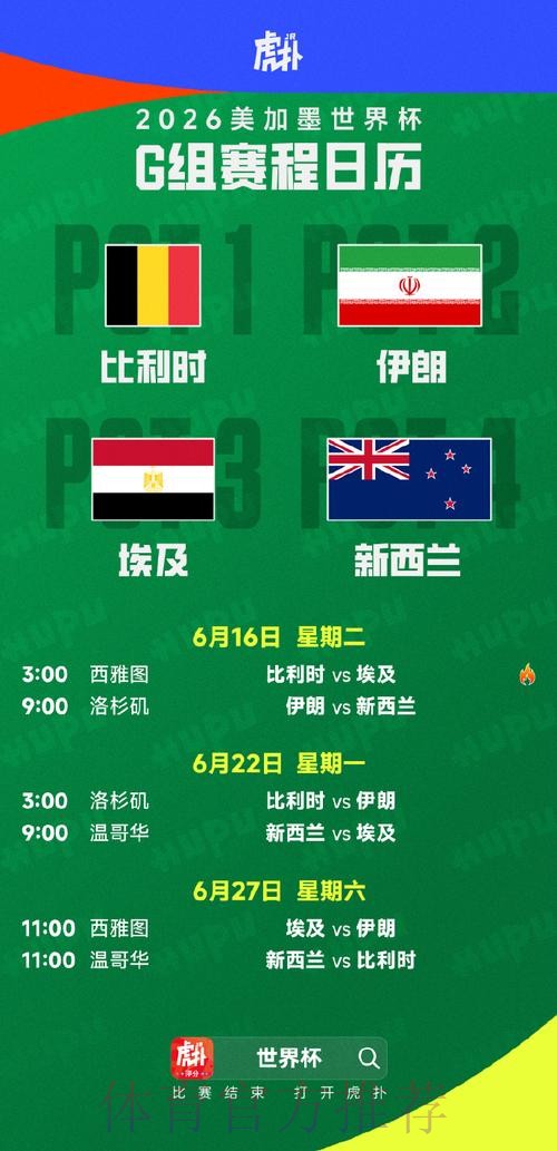 世界杯每日赛程APP